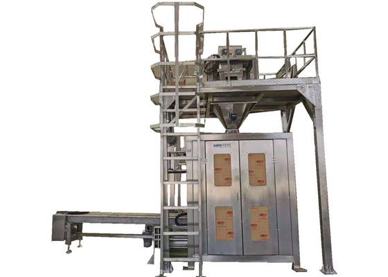 Bolso tejido 25 - empaquetadora del gránulo a granel 50kg en industria del fertilizante