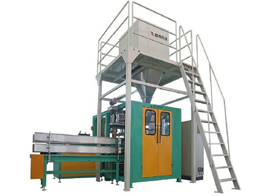 pesaje automático 50kg y empaquetadora para la alimentación del fertilizante