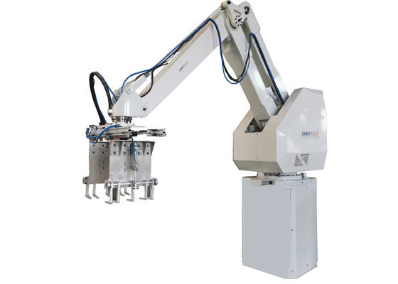 Cartón servo del paquete del brazo 70kg del robot del PAC Alletizing de la industria de las bebidas