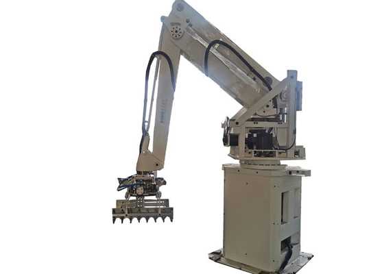 Robot que empalieta del PLC 4 AXIS usado en sistema logístico de las fábricas