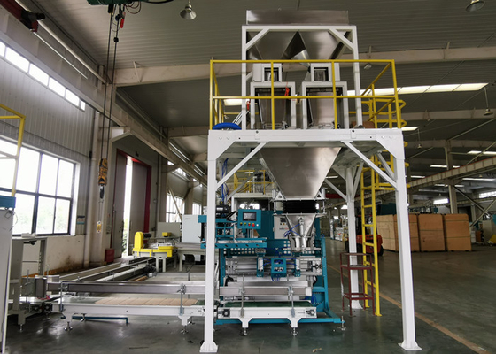 Máquina de envasado a granel granular para alimentos para mascotas en la industria alimentaria