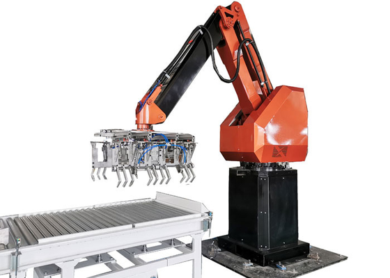 Pick and Place Robot paletizado con diseño de diseño de fábrica en la industria química