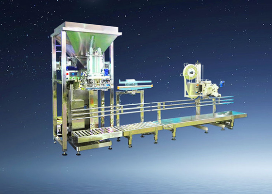 Bolso pesado de la boca abierta de la máquina de rellenar del polvo de talco 10-50kg en industria química