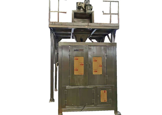 Empaquetadora tejida de la pelotilla del bolso 50kg con el sellador en industria de la semilla