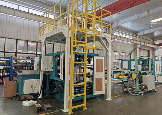 Empaquetadora tejida de la pelotilla del bolso 50kg con el sellador en industria de la semilla