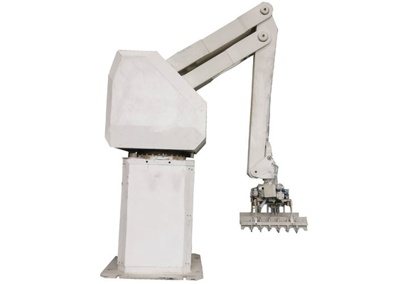 Brazo del robot del robot y el empaletar del motor que empalieta servo en industria del alimento para animales