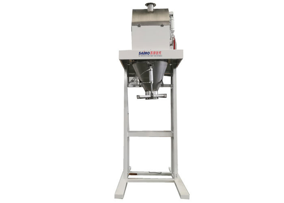 arroz automático del CE 60kg que pesa la máquina de ensacar con la tolva de acero inoxidable