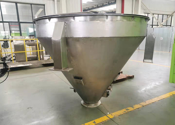 arroz automático del CE 60kg que pesa la máquina de ensacar con la tolva de acero inoxidable