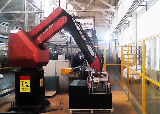 Líneas de montaje modificables de la mano del robot del programa que empalietan en industria de la alimentación