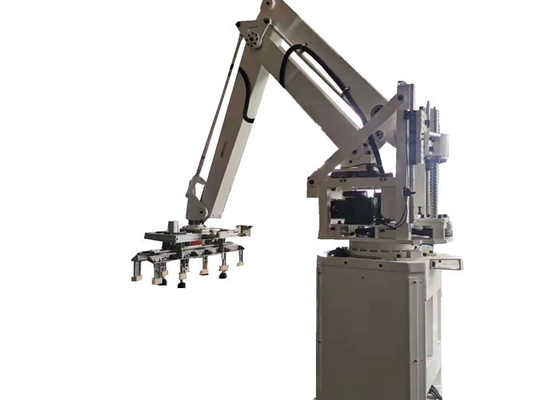 Línea del brazo del robot de Olive Oil Carton Packing And que empalieta amistosa