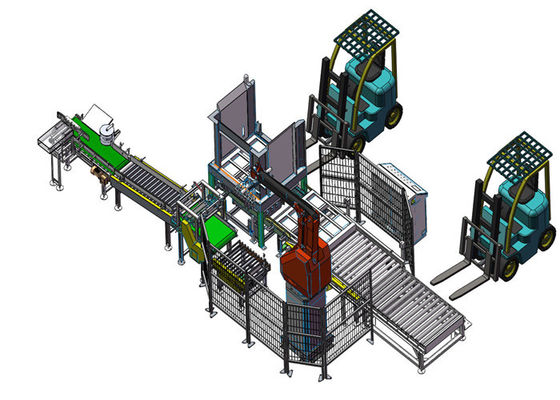 brazo del robot que empalieta 210kgs