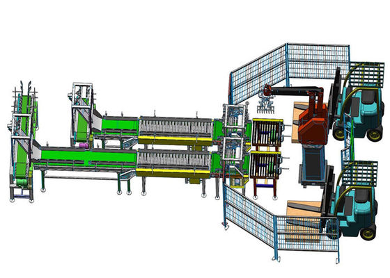 50kg robot colaborativo químico Palletizer en industria de la medicina