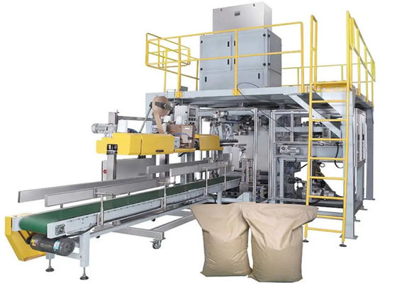 Empaquetadora de la función multi a granel del bolso 50Kg de la industria química 14kw