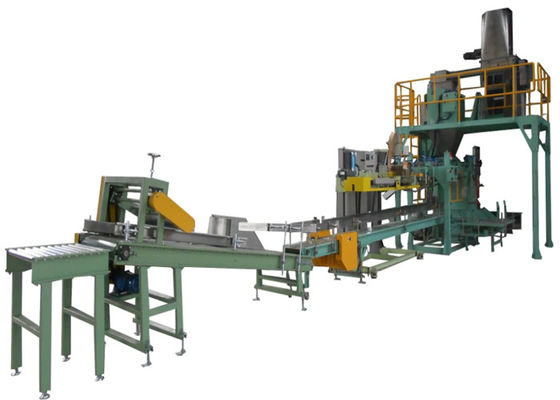 Empaquetadora preparada de antemano de los granos alimenticios del bolso 304SS 20Kg del PE para el trigo del maíz
