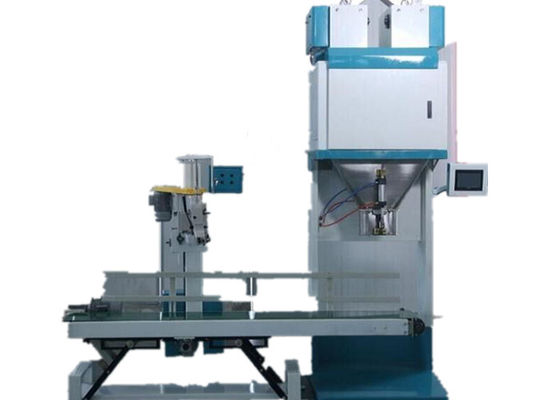 El CE certificó el equipo de envasado semi automático del grano 45kg
