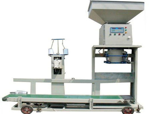Empaquetadora doble del gránulo del bolso del cubo 3KW 15kg en industria de las disposiciones