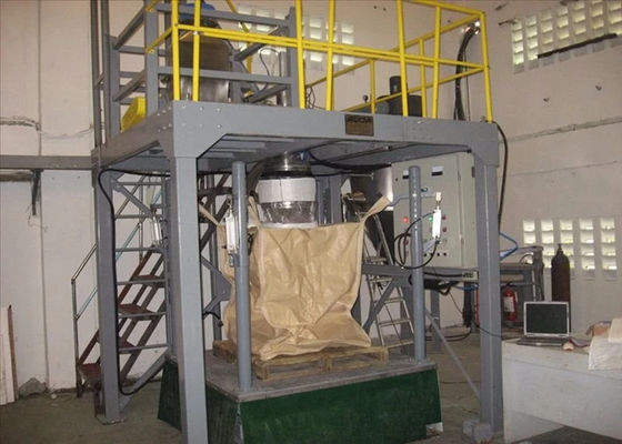 Empaquetadora enorme de pesaje electrónica del bolso 1000Kg en industria plástica