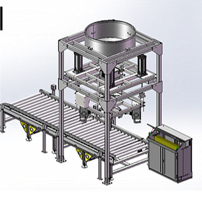 Máquina de rellenar enorme de bolso del tornillo 1200Kg del doble de Saimo