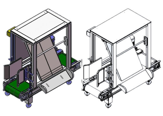 Transportador que empalieta IP65