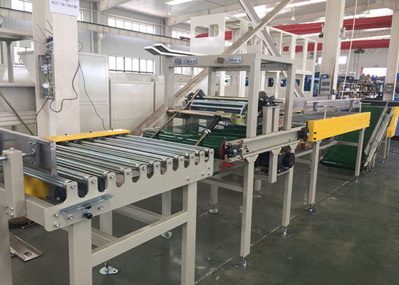 Transportador que empalieta motorizado 10-100kg para la cadena de producción automática