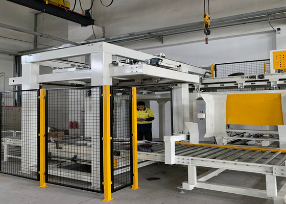 Acero inoxidable 2200bags/máquina de Palletizer del bolso de la hora 2200m m