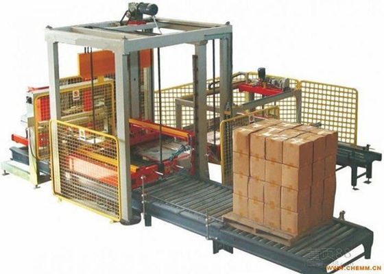 Máquina automática de Palletizer del nivel de 2400m m en industria de la medicina