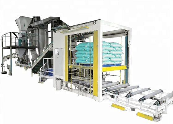 La industria alimentaria 2000m m 600bags/hora puede máquina de Palletizer