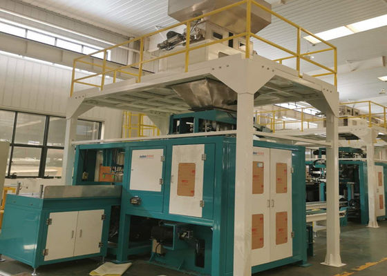 Soldadura de la empaquetadora en caliente del alimento para animales de 15Bags/Min 14KW 50Kg