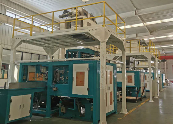 Soldadura en caliente pesando la empaquetadora de la pelotilla de 14KW 40Kg