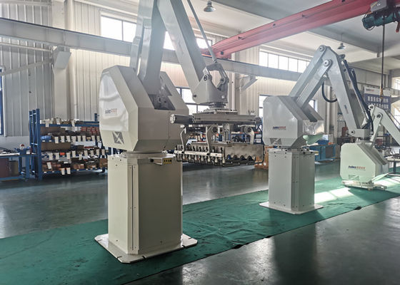 1500times/H que apila 4 el robot de Palletizer del bolso del PLC 50kg de las hachas