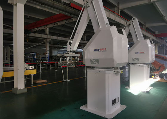 Cartón de la bebida 800 Cartons/H que apila el robot Palletizer