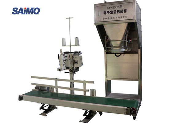 Máquina de ensacar del fertilizante de Saimo 4KW 500bags/H 25kg