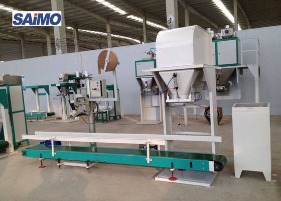 Escala de madera del embalaje de la máquina de ensacar de la pelotilla en industria agrícola