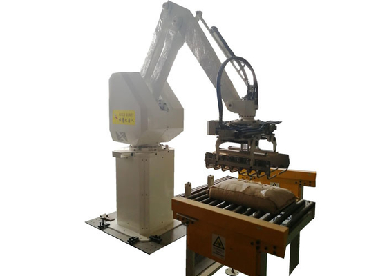 Robots que empalietan de la correa síncrona usados en la industria alimentaria